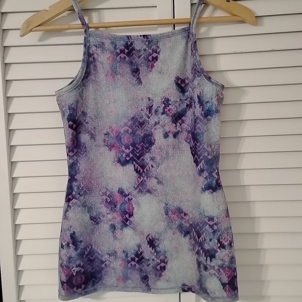 Ivivva Purple and Blue Kids Tank Top
